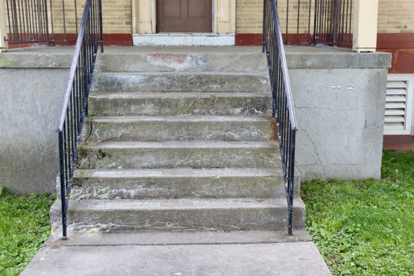 Staircase Concrete Repair in New Orleans