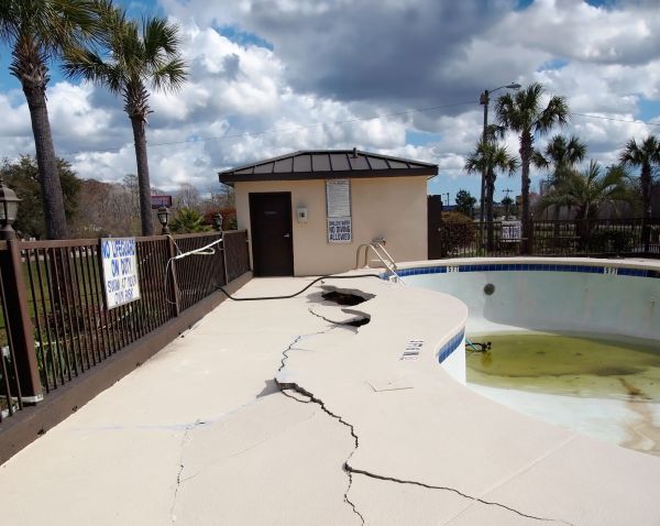 Cracked Patio Repair in New Orleans